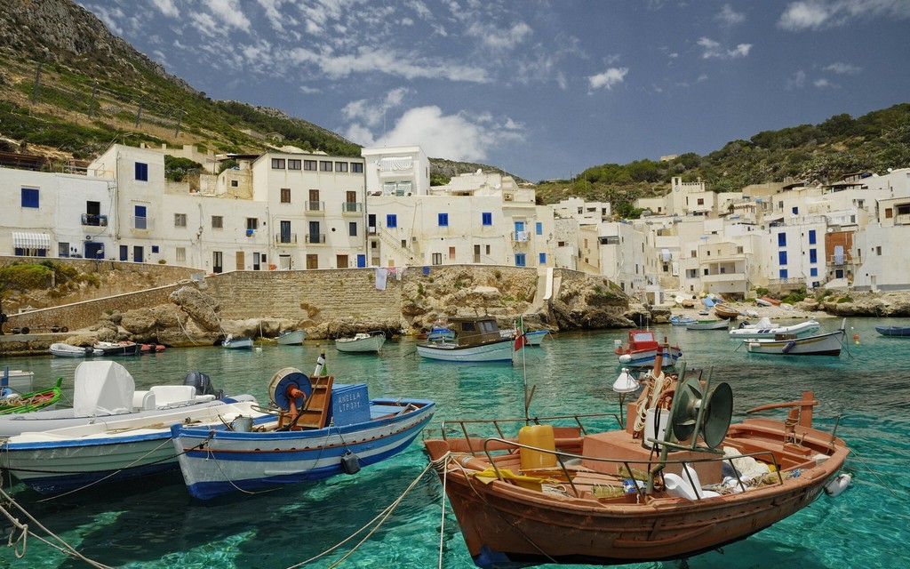 World___Italy_Boats_near_the_shore_on_the_island_of_Sicily__Italy_065119_
