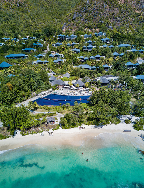 Лучший отель на  острове – Raffles Seychelles
