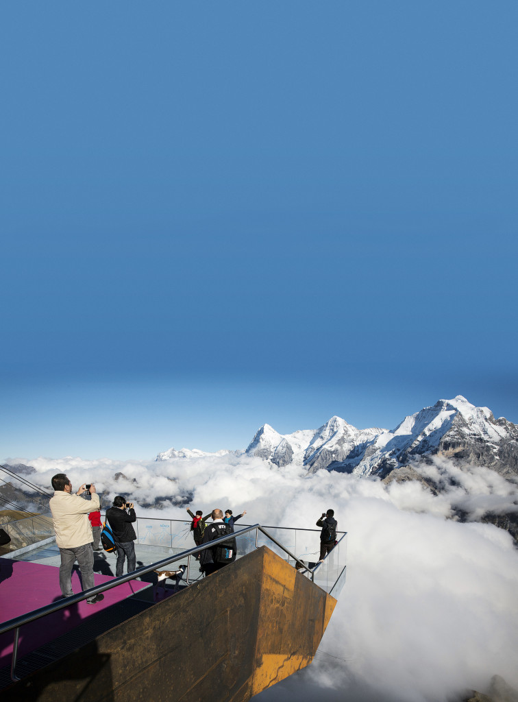 SkylineWalk Birg, Schilthorn, Berner Oberland / SkylineWalk Birg