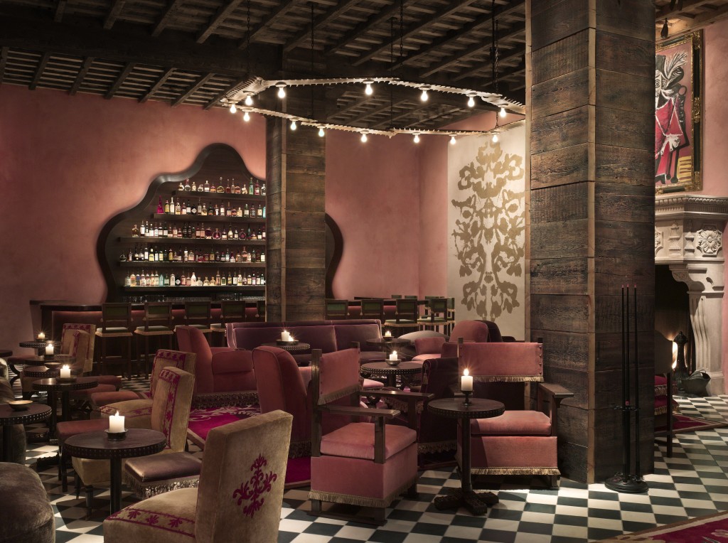 Rose bar в отеле Gramercy Park Hotel